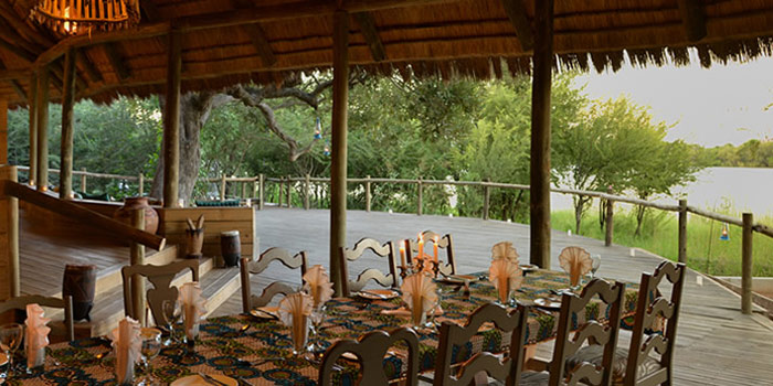 Dining setup