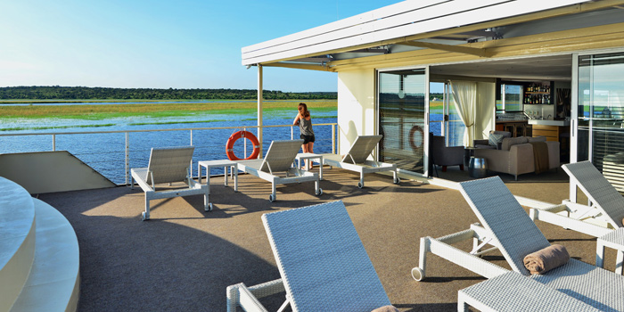 Pool deck