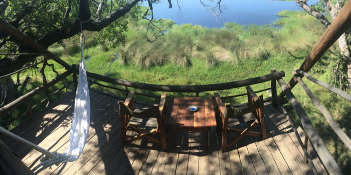 Chalet deck