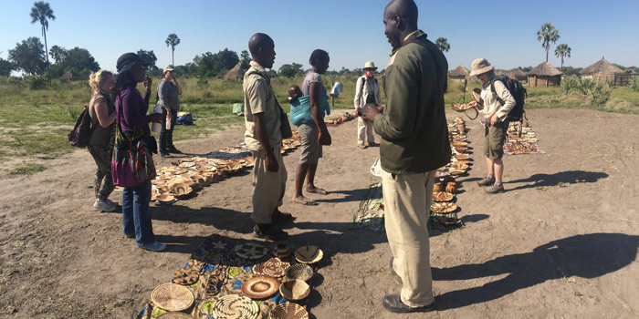 Local village market