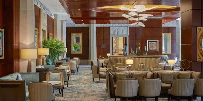 Lobby lounge area