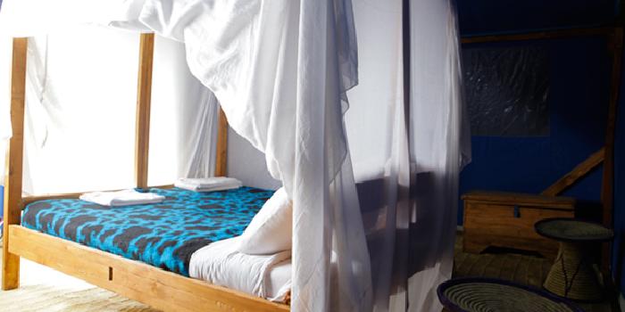 Tent interior
