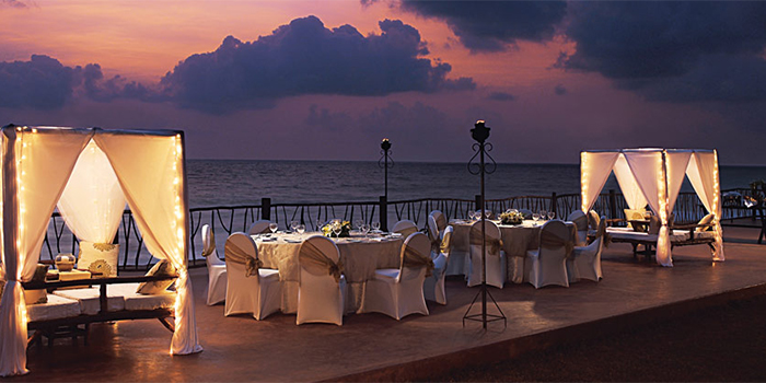 The Deck at sunset