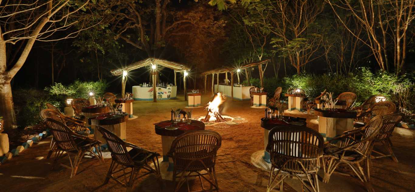 Bagh Kanha Outdoor Dining