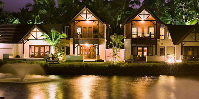 Lagoon facing rooms