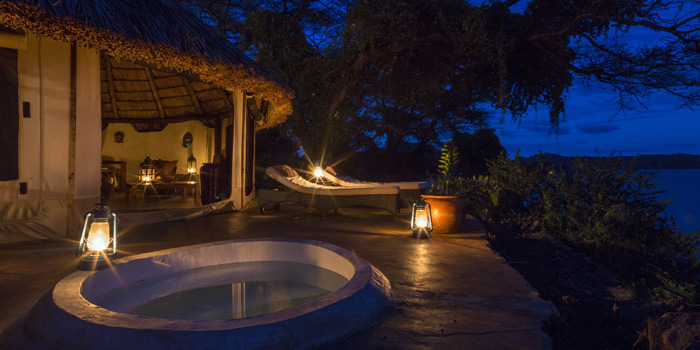 Superior room at night