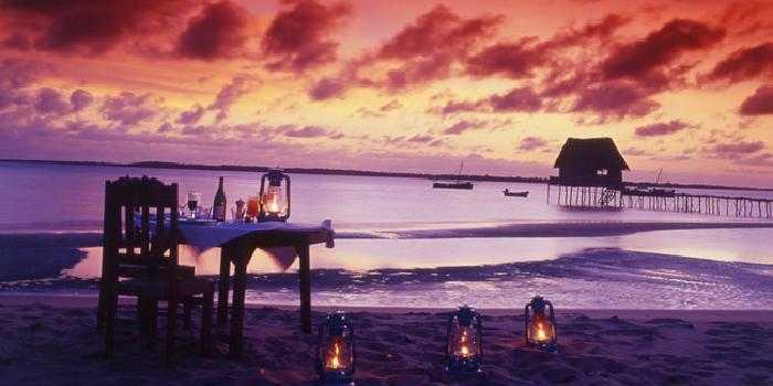 Romantic sunset