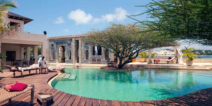 Pool and deck