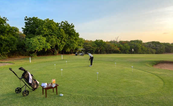 Putting Green on Golf Course