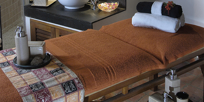 Spa treatment room