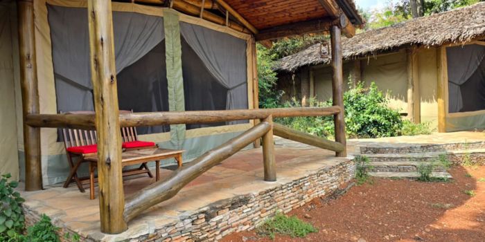 River facing balcony