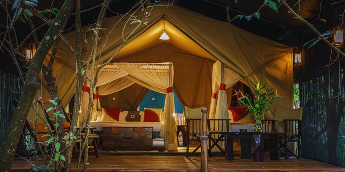 Safari Tent exterior
