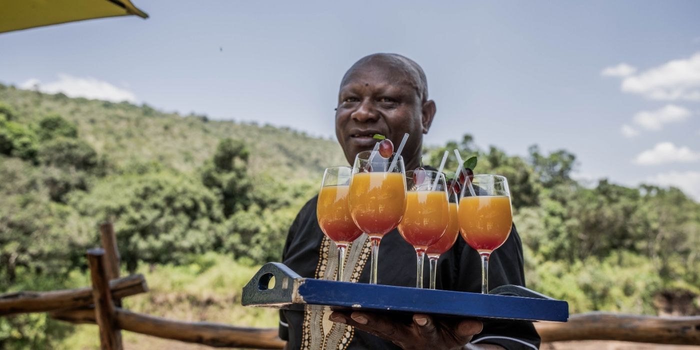 Welcome drinks