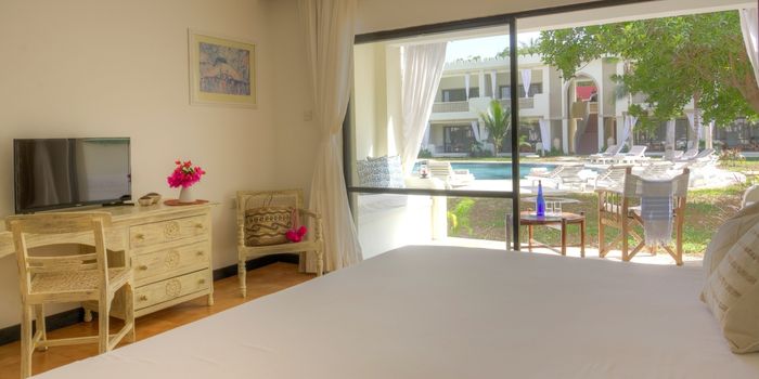 Deluxe bedroom with verandah