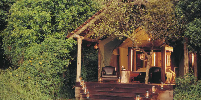 Tent exterior