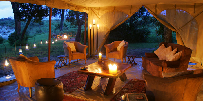 Mess tent