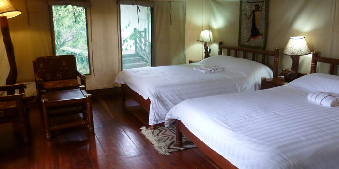 Twin tent