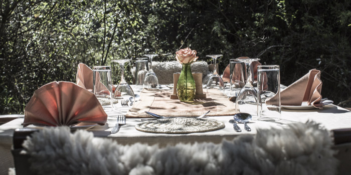 Alfresco dining