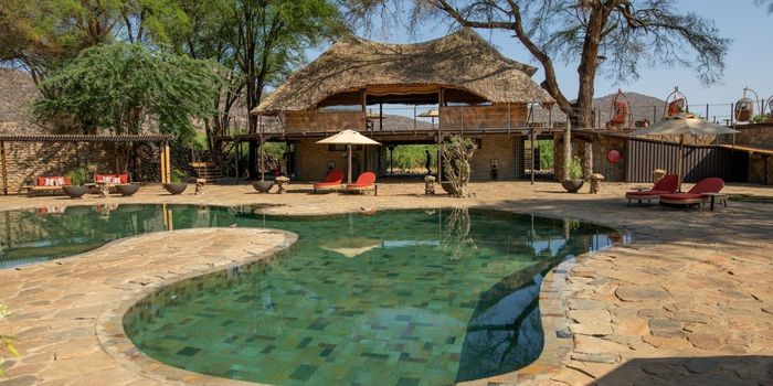 Swimming pool area