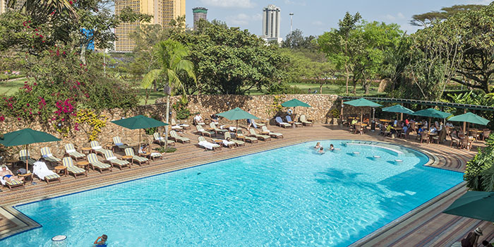 Pool area