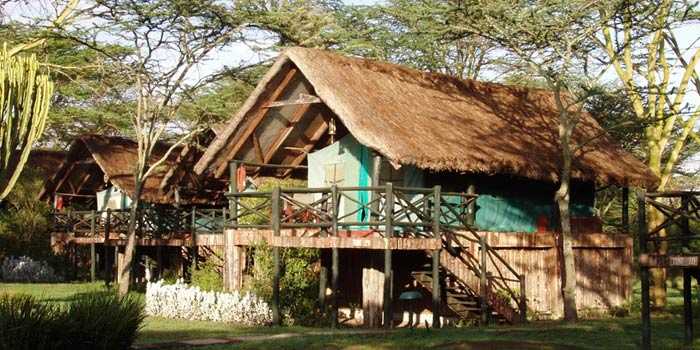 Tent exterior