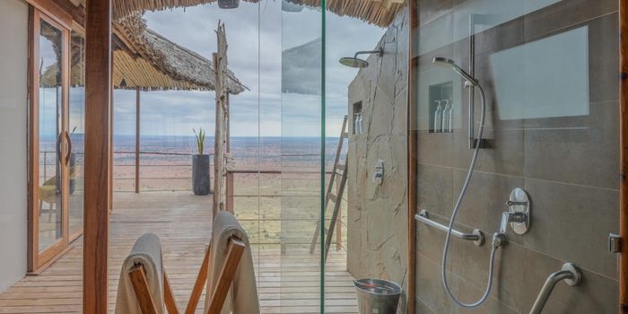 Family suite shower