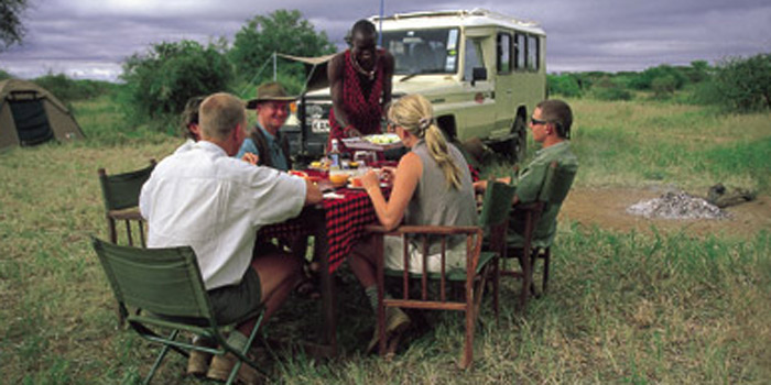 Bush dining Bush dining