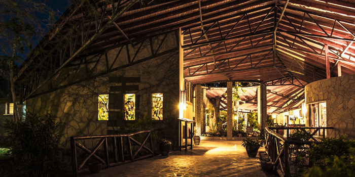 Camp interior