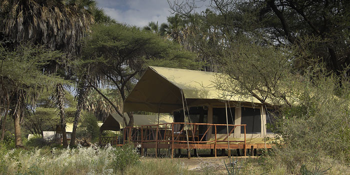 Tent exterior