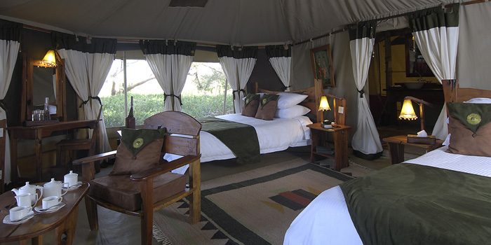 Twin tent