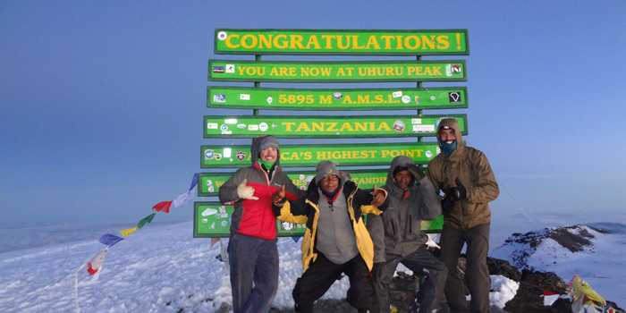 We made it