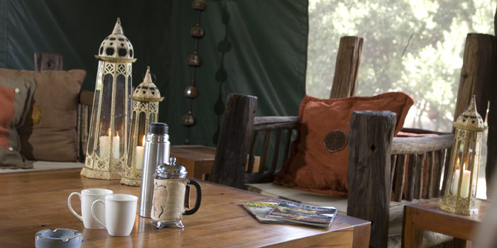 Mess tent