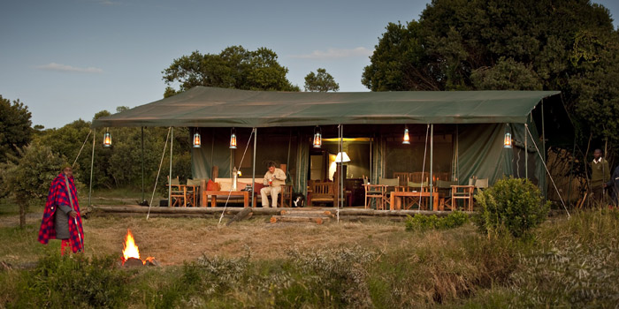 Mess tent