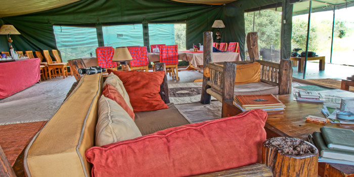 Mess tent
