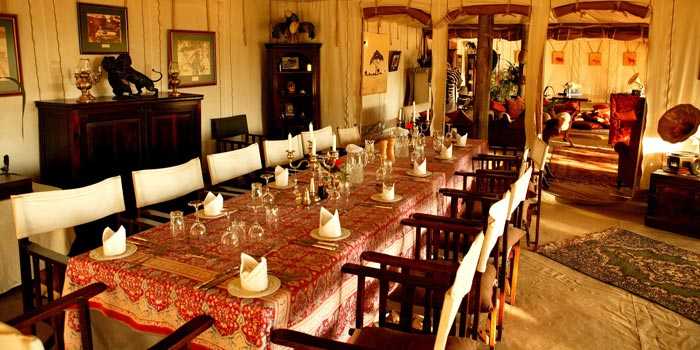 Dining area