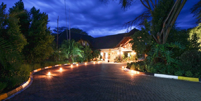 Drive way entrance