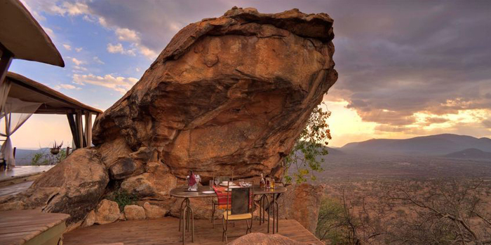 Breakfast at the big rock