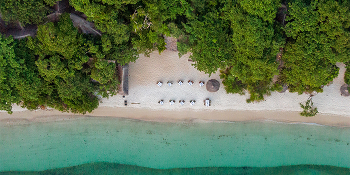Beach barbecue