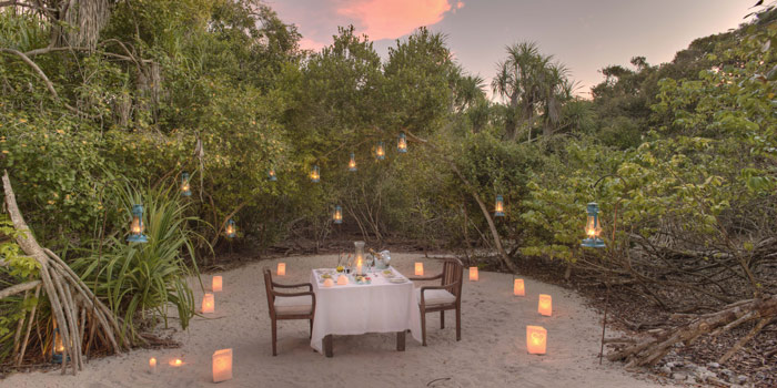 Romantic dinner