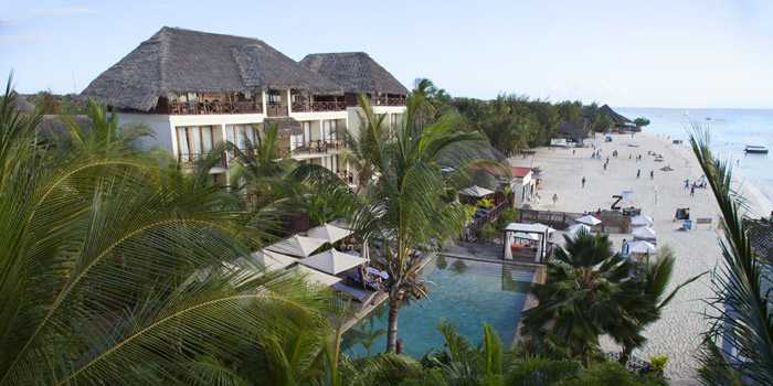 Pool and beach