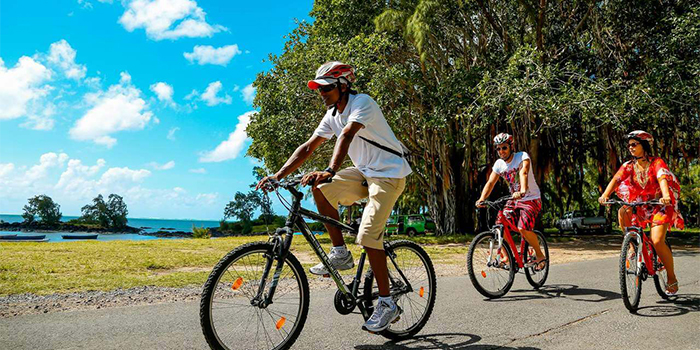 Biking