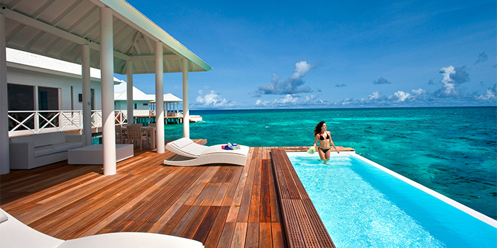 Jacussi water villa