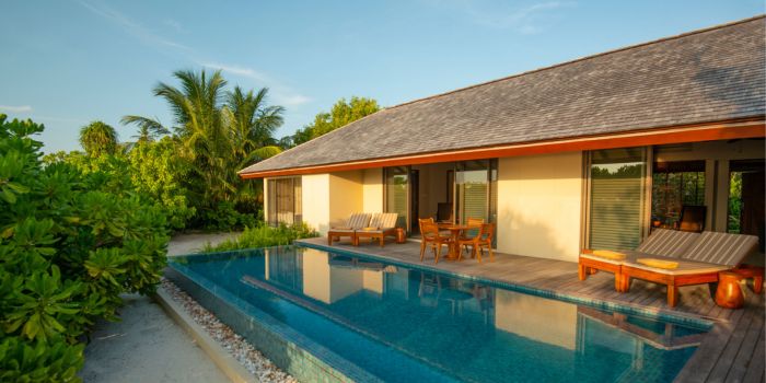 Two Bedroomed Beach Pool Villa