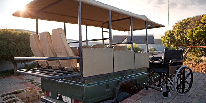 Accessible game vehicle