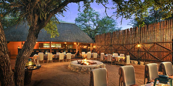 Boma dining area