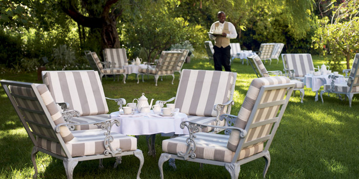 Tea in the garden