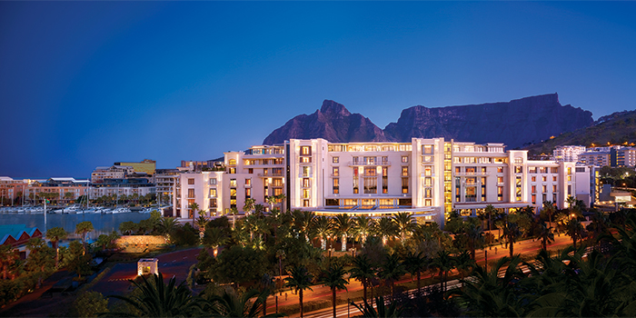 Exterior at night