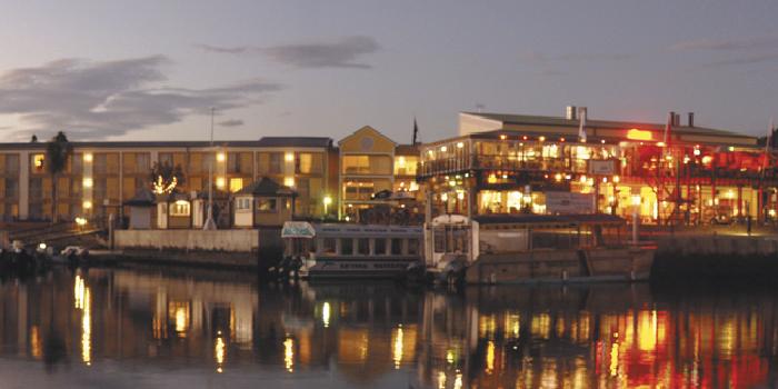 On the waterfront