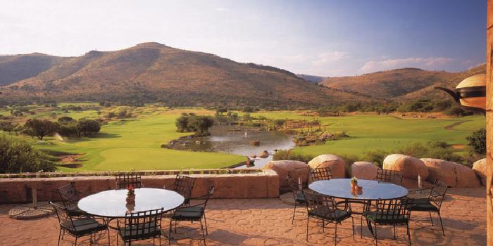 View of the golf course