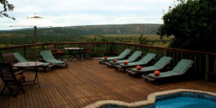 Pool and deck